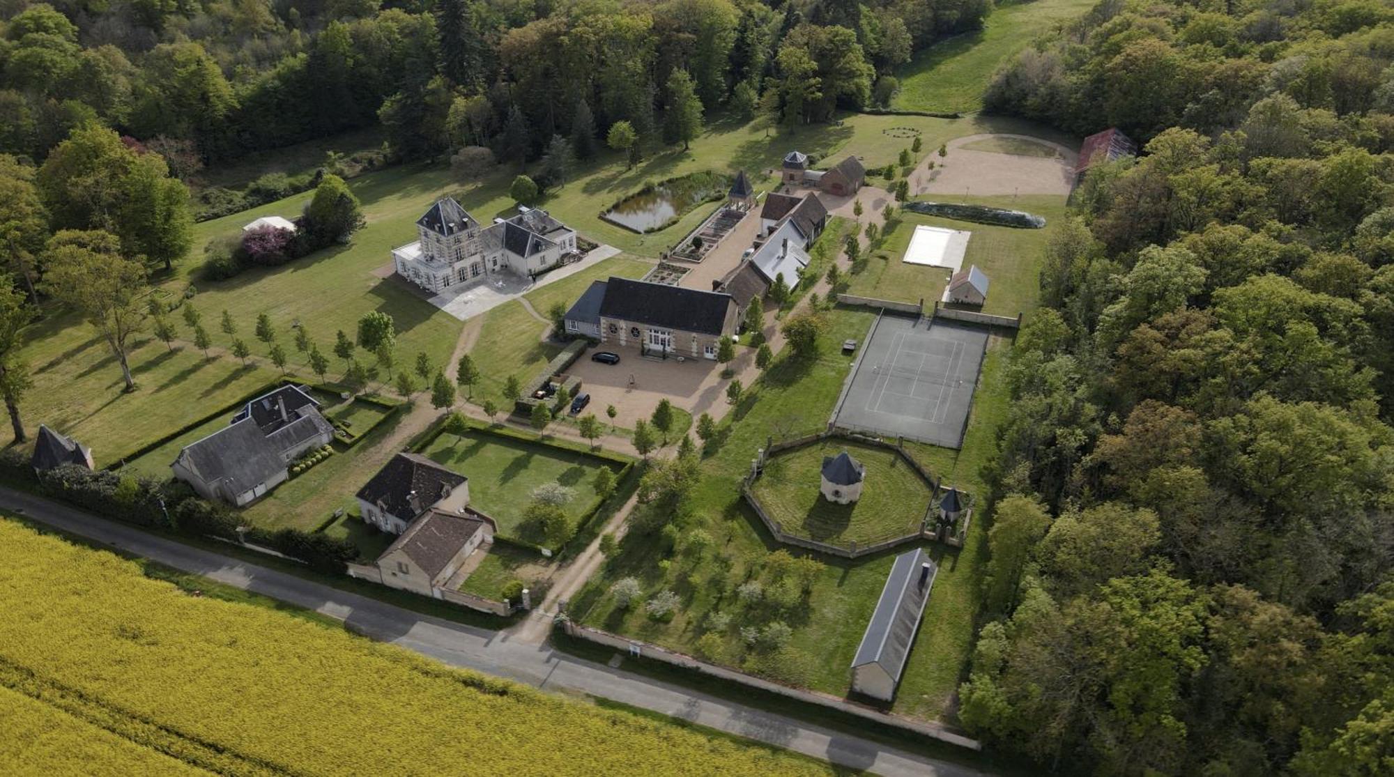 Domaine De La Vaudouriere Villa Lunay Buitenkant foto